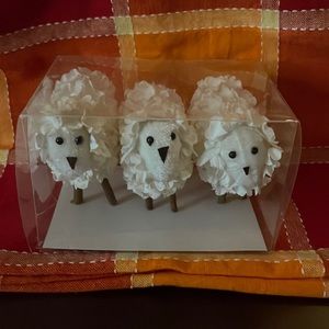 Decorative Sheep Figurines!